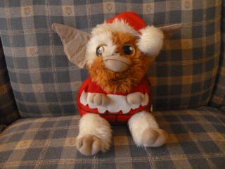 Vintage Nanco Gremlins Christmas Gizmo Plush Stuffed Animal Warner Brothers