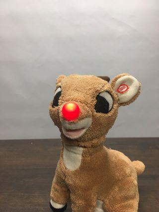 2006 Gemmy Rudolph The Singing Red Nosed Reindeer • Ln