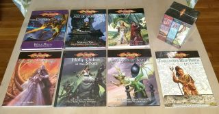 Dragonlance D&d 7 Books,  Box Dungeons & Dragons,  Rare Dragons Of Krynn