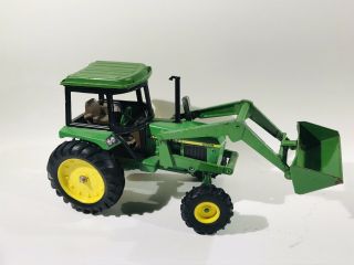 John Deere 2755 Tractor Front End Loader Vintage Diecast Toy 18” 1:16