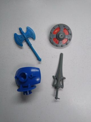 Vintage Motu He - Man Sword Axe Shield And More Accessories