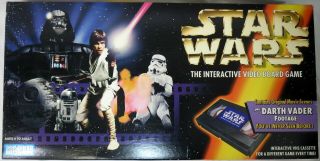 Parker Brothers Star Wars Interactive Video Board Game