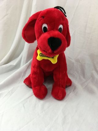 Kohl Cares For Kids 2003 Clifford The Big Red Dog 13 " Stuffed Animal Plush Toy