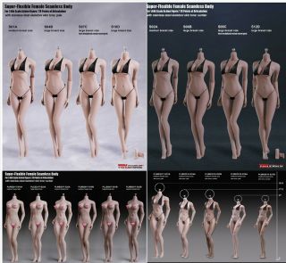 Tbleague 1/6 Seamless Female Figure Body Model 12  Flexible Toy Accessoty