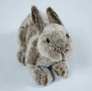 Kids Of America Realistic Crouching Bunny Rabbit Plush Stuffed Animal Easter