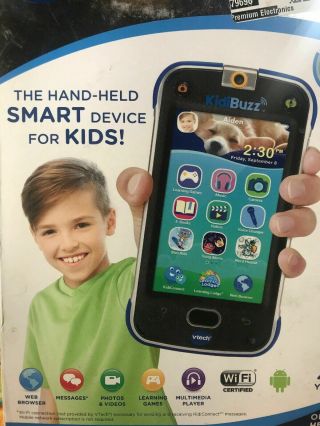 Vtech Kidibuzz Blue Hand - Held Smart Device For Kids