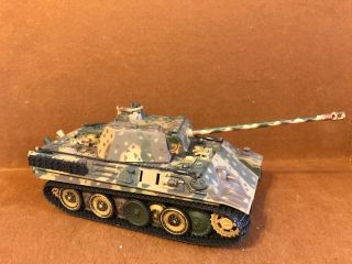 21st Century 1/32 Scale Wwii German Panther Tank Panzer Div Cammo Color