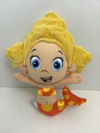 Nickelodeon Deema Bubble Guppies 11” Plush Doll Yellow Hair