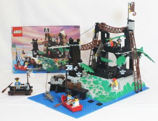 Lego 6273,  Pirates,  Rock Island Refuge,  1991,  Near Complete