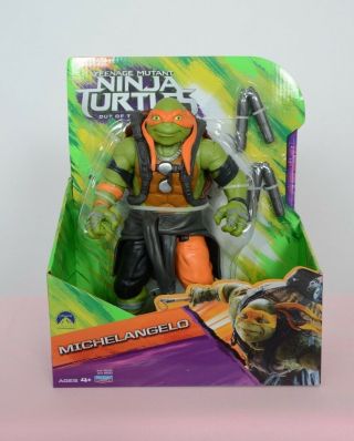 Teenage Mutant Ninja Turtles Out Of The Shadows Michelangelo 11 " Figure Tmnt