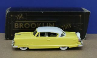 Brooklin 34a 1:43 1954 Nash Ambassador Le Mans Yellow Mint/ Box 1993 Db