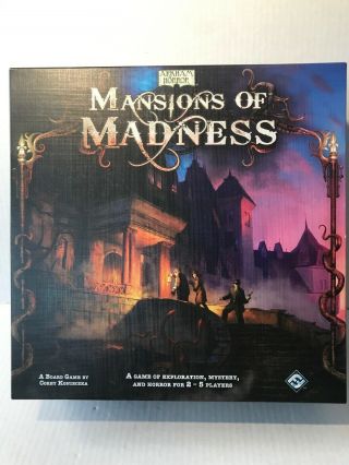 Mansions Of Madness Arkham Horror Mystery Board Games