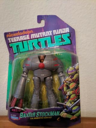 Teenage Mutant Ninja Turtles Baxter Stockman Evil - Minded Mad Scientist Playmates