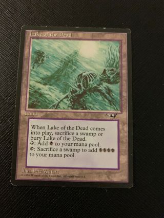 1x Lake Of The Dead (alliances All) Mtg