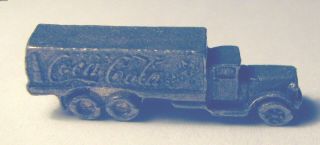 delivery truck Monopoly Coca - Cola pewter token replacement mini 2