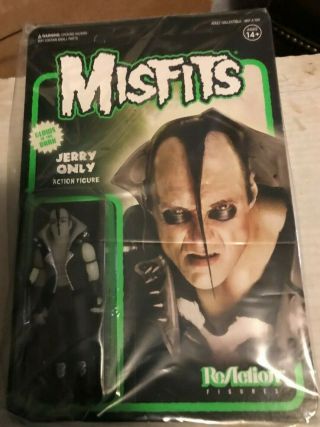 Moc Misfits Jerry Only Action Figure Glow In The Dark