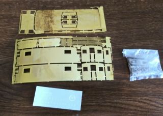 Ho Scale Quality Craft Models Brass Caboose,  Pennsylvania Rr