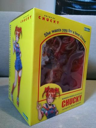 Horror Bishoujo Bride Of Chucky Chucky 1/7 Pvc Figure Kotobukiya