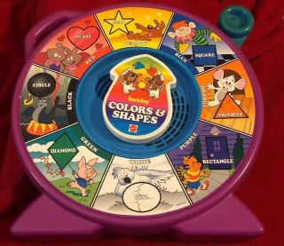 Vintage 1989/1994 Mattel Colors And Shapes See 