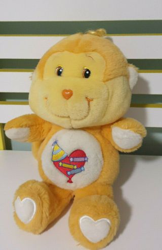 Tcfc - Care Bears Cousins - 2003 - Playful Heart Monkey 30cm Orange Monkey