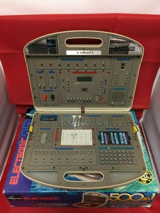 MAXITRONIX LAB 500 IN 1 ELECTRONIC LEARNING PROJECT EXPERIMENTS MX - 909 ELENCO 3