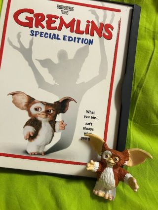 Gizmo 90 2” Figure Gremlins Movie Applause 1990,  DVD Special Editition 3
