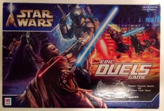 Star Wars Epic Duels Board Game Hasbro Milton Bradley
