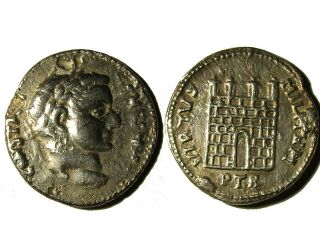 Rare Roman Silver Siliqua Of Emperor Constantine The Great (306 - 337),  Rare.