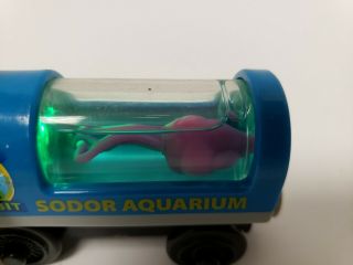 Sodor Aquarium Reef Exhibit Light Up Shark Car Squid Car Thomas BRIO Compatible 2