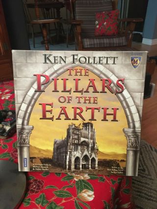 The Pillars Of The Earth Board Game 2007 - Expansion Set Complete Mayfair Kosmos