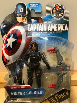 Marvel Studios Captain America The First Avenger Winter Soldier Figure 4 