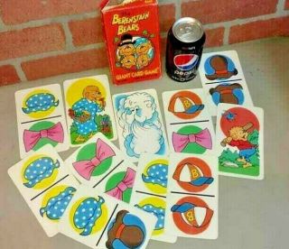 Vintage Card Games,  Berenstain Bears,  Deck Of Cards,  Childrens Card Game,  Pictures