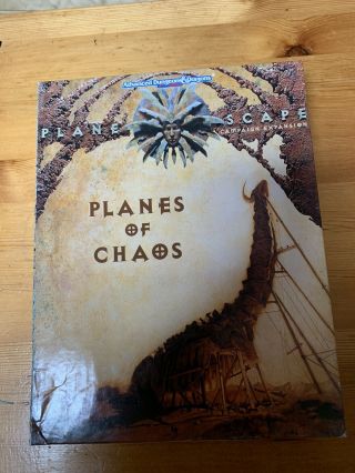 Advanced Dungeon & Dragons Plane Scape Planes Of Chaos Boxed Set