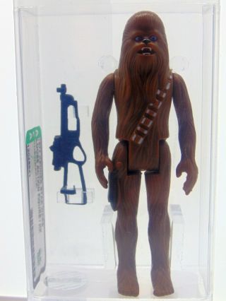 1977 Kenner Star Wars Loose Chewbacca,  Hk,  Afa Grade 85 Nm,
