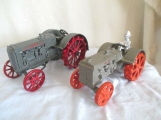 2 Case Farm Toy Tractors 1/16