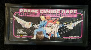 Space Figure Case Vintage Tara Toys Holds 24 Action Figures Star Wars