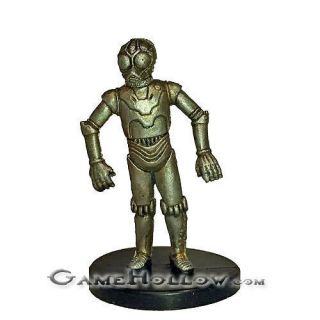 Star Wars Miniatures Knights Of The Old Republic Ra - 7 Death Star Droid 34