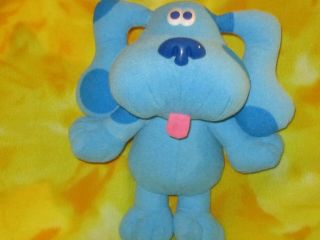 Musical Blues Clues Blue Dog Plush Soft Stuffed Toy Doll Nickelodeon Viacom 12 "