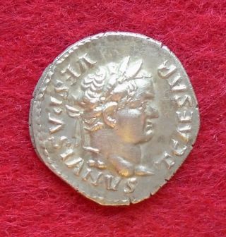 Vespasian Ar Denarius,  Rome,  Silver Ancient Roman Coin