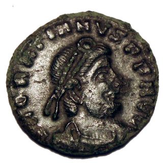 Roman Coin Gloria Romanorum,  Constantinus Ae 17mm A3.  4