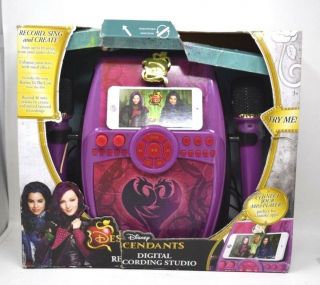 Descendants Deluxe Sing Along Boombox With Dual Microphones Box Is