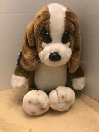 1981 Sad Sam Jr Basset Hound Plush Puppy Dog