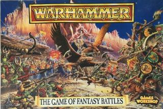 Warhammer The Game Of Fantasy Battles Box Set,  1992,  Games Workshop,  Incomplete