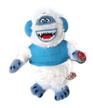 Plush Abominable Snowman Musical Plays Rudolph The Red - Nosed Reindeer 8 " L,  Cute