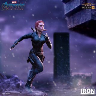 Iron Studios 1/10 Black Widow Statue Avengers Endgame Figure Modeltoy Natasha