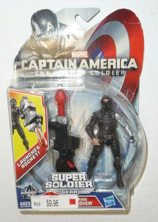 Hasbro Captain America Precision Strike Winter Soldier W/ Packaging.