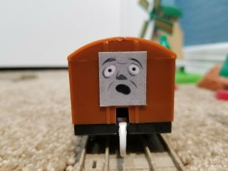 TOMY Trackmaster Thomas & Friends Custom Troublesome Cattle Box Car 3