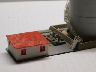 N Scale - Kibri Industrial Tank Structure For Model Train Layout 2