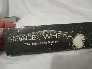 Space Wheel Talk Of The Galaxy Andrews Kinetic Sculpture Box 13 1/2 "