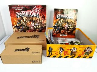 Zombicide Season 1 Board Game Cool Mini or Not Guillotine Games 100 Complete 3